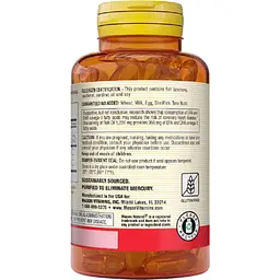 Риб'ячий жир і омега-3 Mason Natural 1200/360 мг 100 гелевих капсул - мініатюра 3