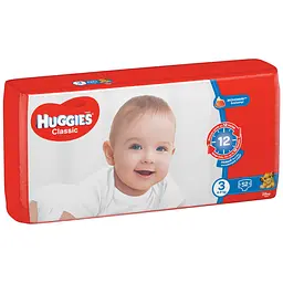 Подгузники Huggies Classic 3 (4-9 кг), 52 шт.