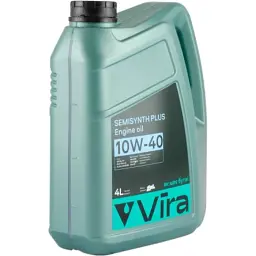 Моторна олива VIRA Semisynthetic Plus 10W-40 4 л (VI0352) - мініатюра 2