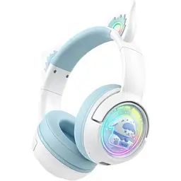 Навушники Onikuma Bluetooth B5 білі-сині