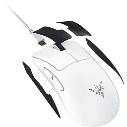 Мишка RAZER DeathAdder V4 PRO Wireless White (RZ01-05330200-R3G1) - мініатюра 5