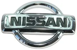 Емблема для Nissan 89 x 76 мм / пластикова / Скотч 3М