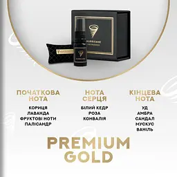 Ароматизатор автомобільний Hurricane Black Gold Premium (У комплекті Спрей) - мініатюра 3