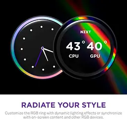 СВО NZXT Kraken Elite RGB 280mm Black (RL-KR28E-B2) - мініатюра 8