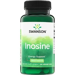 Інозин Swanson Inosine 500 mg, 60 вегакапсул