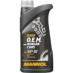 Автомобільна моторна олива MANNOL for korean cars 5W-30 1л MN7713-1 - мініатюра 2