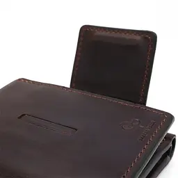Жіночий шкіряний гаманець Grande Pelle 10х8х2 см acs0024494 - мініатюра 5