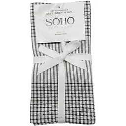 Набір рушників Soho Sell Grey бавовна 100% 40х40 см 4 шт. (BS 45564S/1)