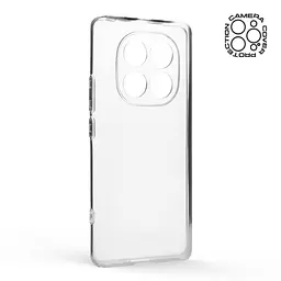 Прозрачный чехол для Xiaomi Redmi Note 15 4G/Note 15 5G Poco M8 5G с защитой камеры, тонкий, силиконовый, бесцветный, ударопрочный, противоударный бампер с закрытой камерой, ArmorStandart (ARM89685) - мініатюра 2