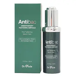 Заспокійлива сироватка для проблемної шкіри Antibac Green Therapy Tightening Ampoule Dr. Oracle 30 мл - мініатюра 2
