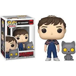 Фігурка Funko Pop Кладовище домашніх тварин Еллі та Черч Pet Sematary Ellie and Church 10 см FP PS EC 1584