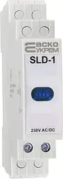 Сигнальний індикатор модульний SLD‑1 АСКО‑УКРЕМ (A0140030034) синій