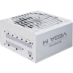 Блок живлення 850W Chieftec VEGA M PPG-850-CW ATX 3.1 135mm, 80+ Золотистий, Fully modular, БІЛИЙ, Retail