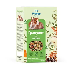 Корм Природа Гранулят для гризунів 500г, арт.PR241565