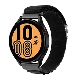 Ремінець для Xiaomi Amazfit Bip Bip Lite Bip U Bip 1S Bip 3 - чорний Watchbands NormalCloth Wave ширина кріплення 20мм нейлоновий (W25-7WB20712975) - мініатюра 2