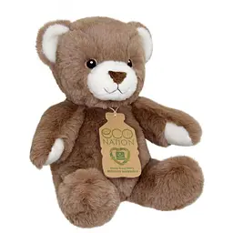 Іграшка м'яконабивна Aurora ECO Ведмідь, 25 см, коричневий (200815C) - мініатюра 2