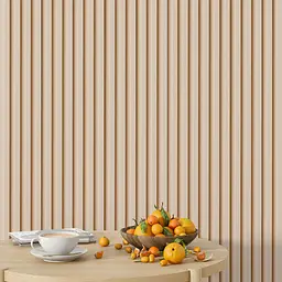 Рейка декоративна Sticker Wall WPC стінова 3000х165х23мм Молочний SW-00001858 - мініатюра 7