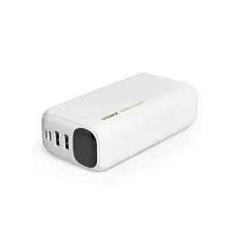 Універсальна мобільна батарея 30000 mAh, Videx VPB-297, White, 22.5 Вт, 1xType-C (PD3.0) / 2xUSB (QC3.0), цифровий LED дисплей (VPB-297-W) - мініатюра 4