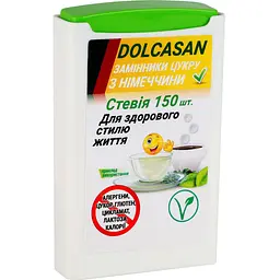 Замінник цукру Dolcasan на основі Стевії 150 таблеток (4270000616839)