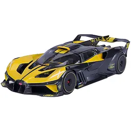 Автомодель Bburago Bugatti Bolide 1:18 чорно-жовта (18-11047 YL)