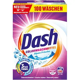 Пральний порошок DASH Color 100 прань 5кг