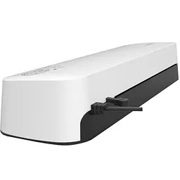 Ламінатор A4, D&A Vision G10, White, 125 мкм, холодне ламінування, регулювання температури, 360 x 112 x 65 мм, 1.1 кг - мініатюра 3