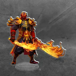 Акрилова колекційна фігурка Dota 2 Ембер Спіріт Ember Spirit 15 см