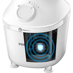 Блендер Philips Series 3000 білий (HR2041/17) - мініатюра 3