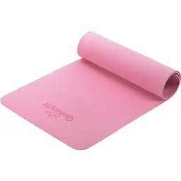 Коврик для фитнеса и йоги Queenfit Premium TPE 0.5 см розовый