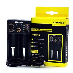 Зарядний пристрій LiitoKala Lii 202 Black (az010) - мініатюра 7