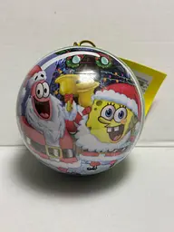 Куля на ялинку Nickelodeon SpongeBob Squarepants Губка Боб Зелений з/б 35 г