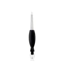 Пилка для нігтів Beauty Luxury сапфірова з тримером для кутикули 14.5 см