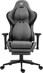 Геймерське крісло GT Racer X-2308 Fabric Gray/Black (X-2308 Fabric Gray/Black) - мініатюра 1