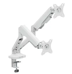Кронштейн настольный для 2 мониторов 17-35 дюйма Officepro MA-442-W White - мініатюра 4