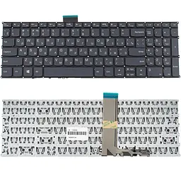 Клавіатура для ноутбука LENOVO (IdeaPad: 3-15, 3-17 series) rus, black, без фрейму (ОРИГІНАЛ)