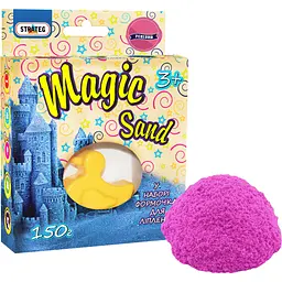 Кінетичний пісок Strateg Magic Sand з формочкою (39303)