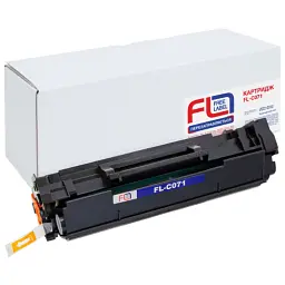 Картридж Canon 071, Black, MF272/MF275, LBP122, 1200 стор, Free Label (FL-C071)