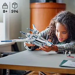 Конструктор LEGO Star Wars Повстанський винищувач U-Wing 594 деталей (75399) - мініатюра 13