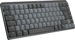 Клавіатура Logitech MX Mechanical Mini Clicky Wireless Illuminated Graphite (920-010782) [81154] - мініатюра 2
