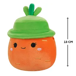 М'яка іграшка Squishmallows Морквинка Кароліна в капелюсі 13 см (SQER01182) - мініатюра 6