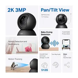 Камера відеоспостереження TP-Link TAPO-C211 - мініатюра 3