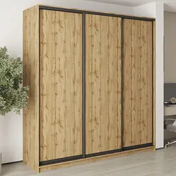 Шафа-купе тридверна MebelStar Стандарт BG 3ДСП 230x45x240 см Дуб тахо (MBS-8645)