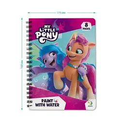 Водні розмальовки-розвивайки "My Little Pony" DoDo Toys 200445, 8 сторінок - мініатюра 4