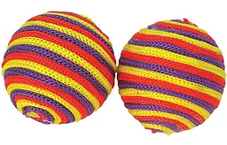 Happet Іграшка для котів "Куля спіральна", ∅ 6 см, 2шт. (K015)