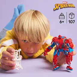 Конструктор LEGO Marvel Робот Людини Павука проти Анти-Венома, 107 деталей (76308) - мініатюра 10