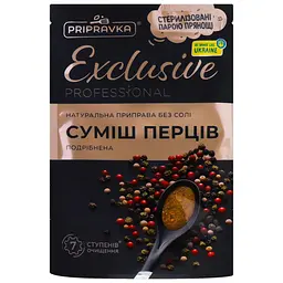 Приправа Приправка Exclusive Суміш перців мелена 35 г