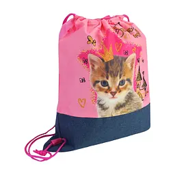 Сумка для взуття Cool For School Рожева з кишенею (CF87304)