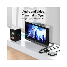 Конвертор HDMI to RCA Metal Type black Vention (AEEB0) - мініатюра 5