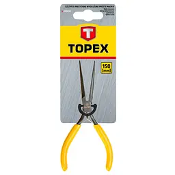 Плоскогубці Topex подовжену вузькі прецизійні, 150 мм (32D036) - мініатюра 2