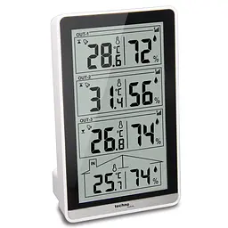 Термогігрометр Technoline WS7060 Black (WS7060), Чорний - мініатюра 2